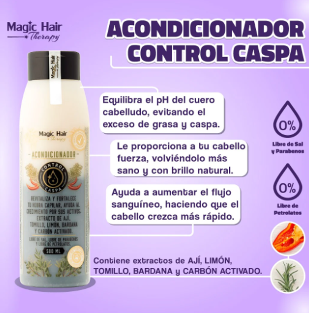 Acondicionador anticaspa