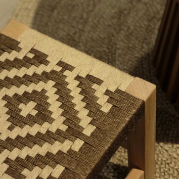 Butaco Tejido Natural - imagen 1