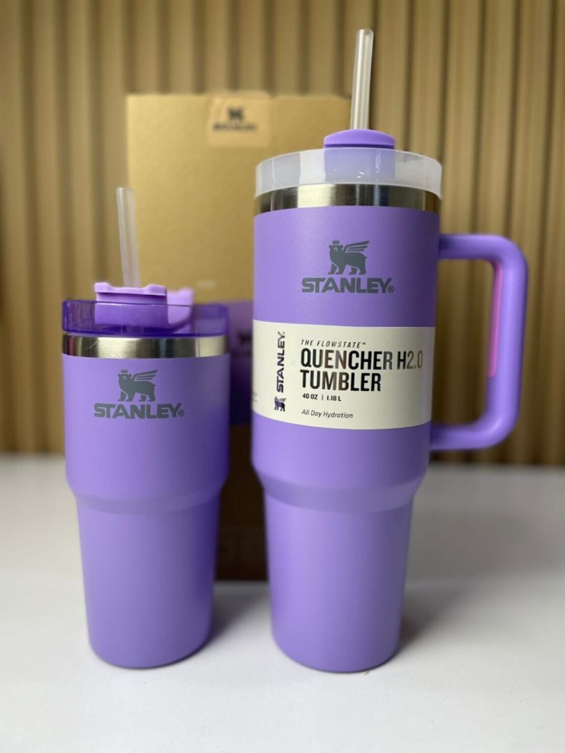 COMBO DUO TERMO STANLEY TERMICO PORTATIL CON ACCESORIOS