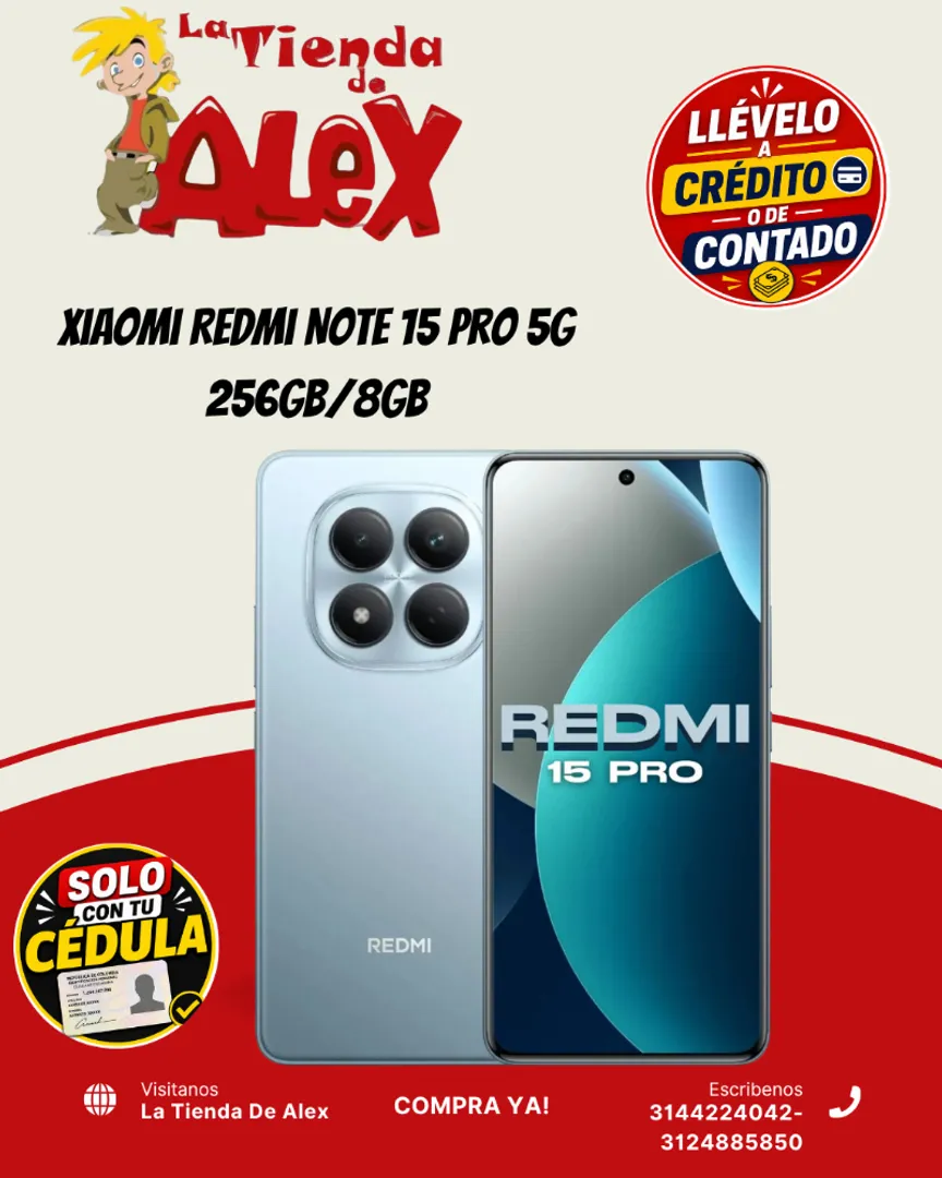 Xiaomi Redmi Note 15 Pro 5G 256GB/8GB