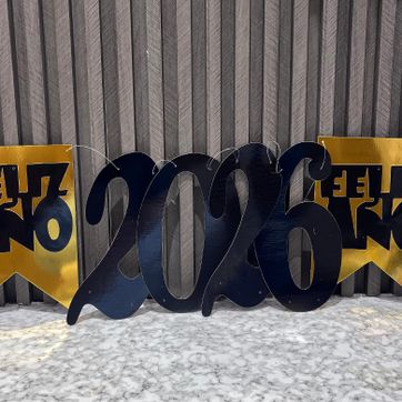 Imagen del producto LETRERO FELIZ AÑO 2026