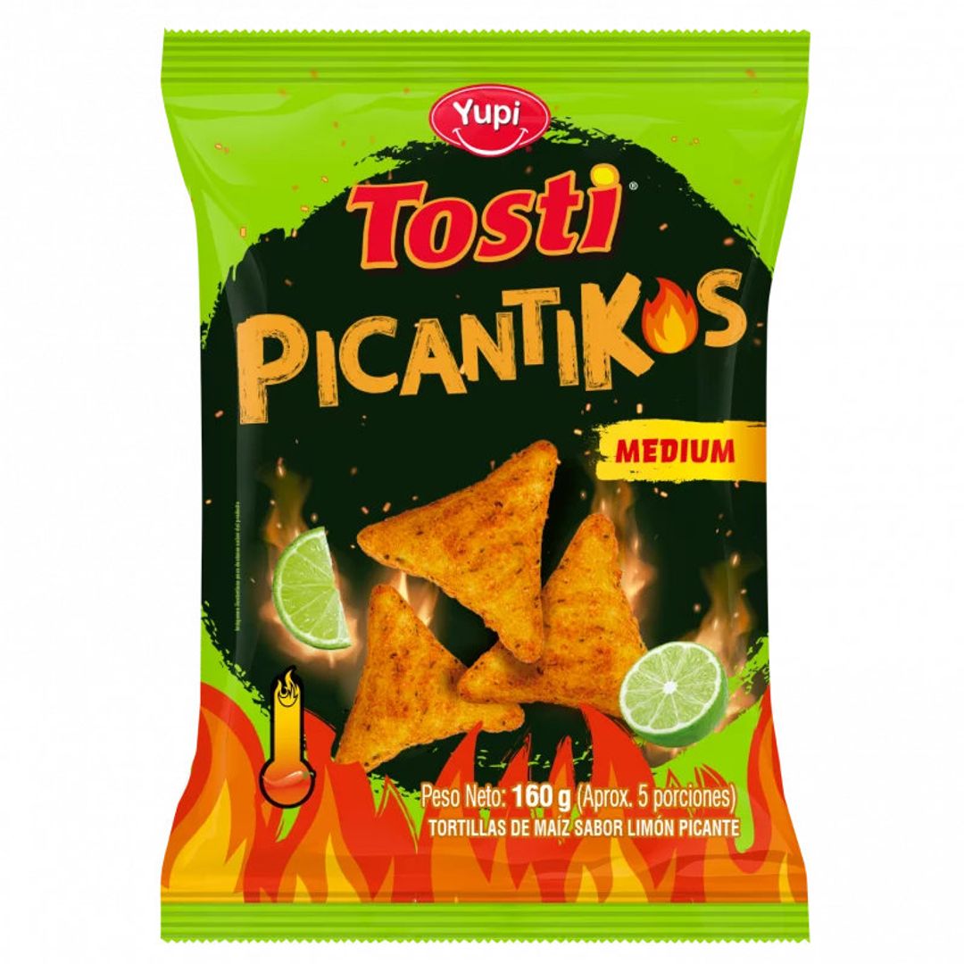 TOSTI PIKANTICOS MEDIUM YUPI*28G