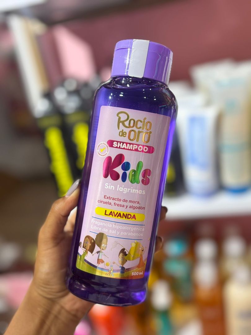 Shampoo  Kids Lavanda Rocio de Oro