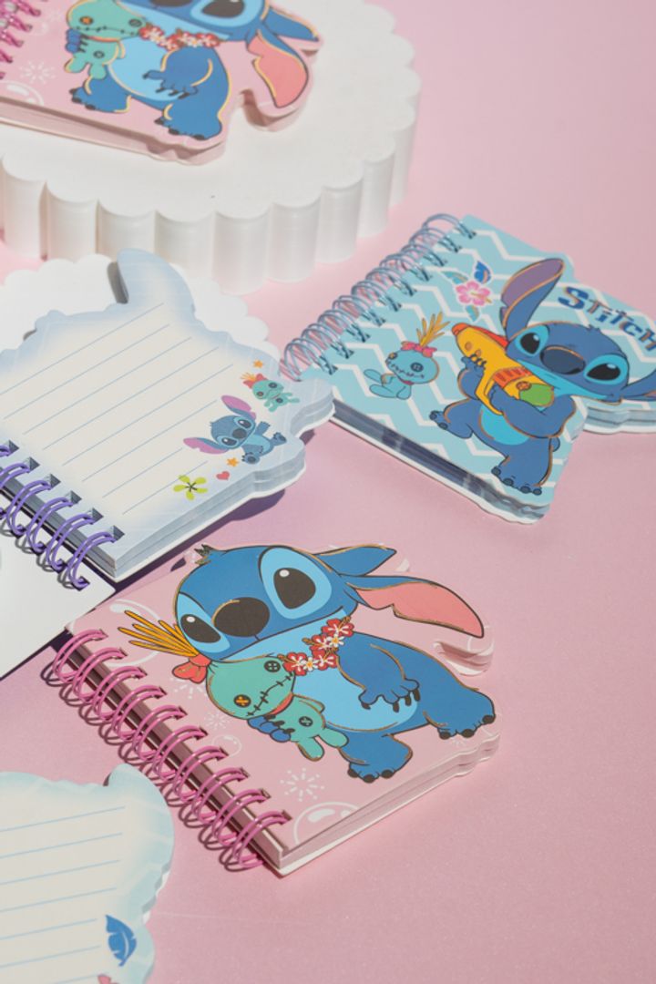 MINI CUADERNOS STITCH