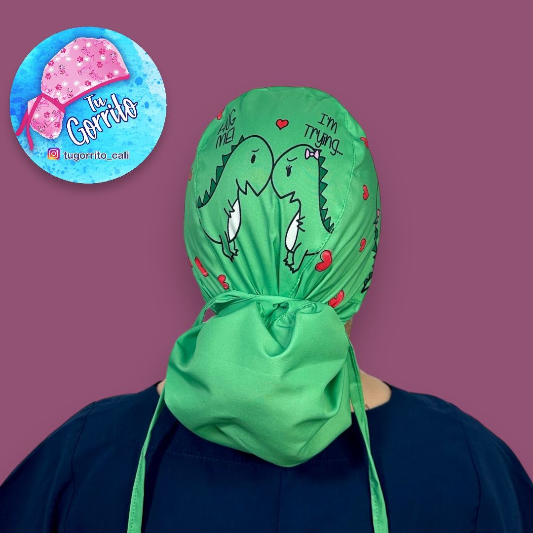 Dinosaurio verde 