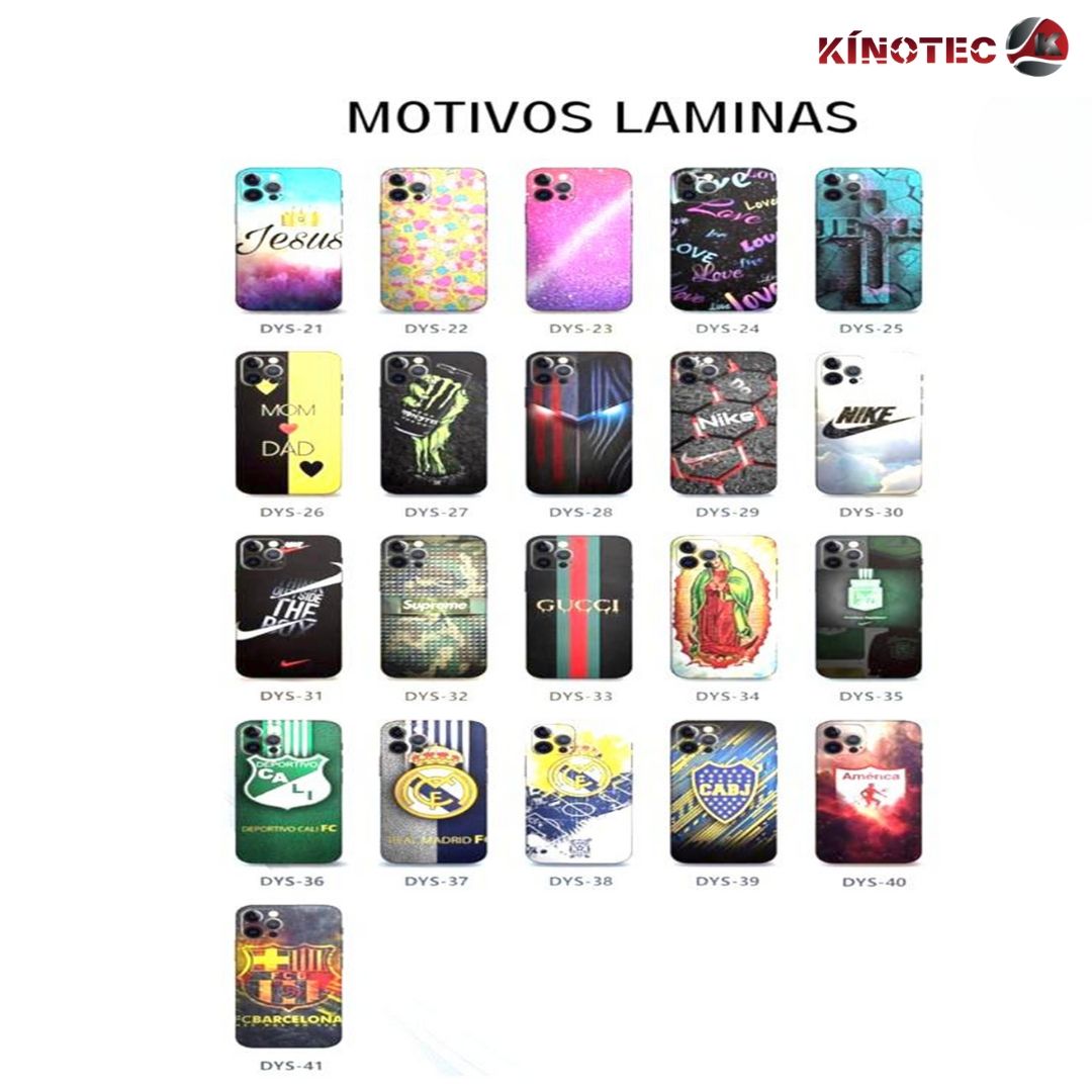 Laminas Hidrogel - Motivos 