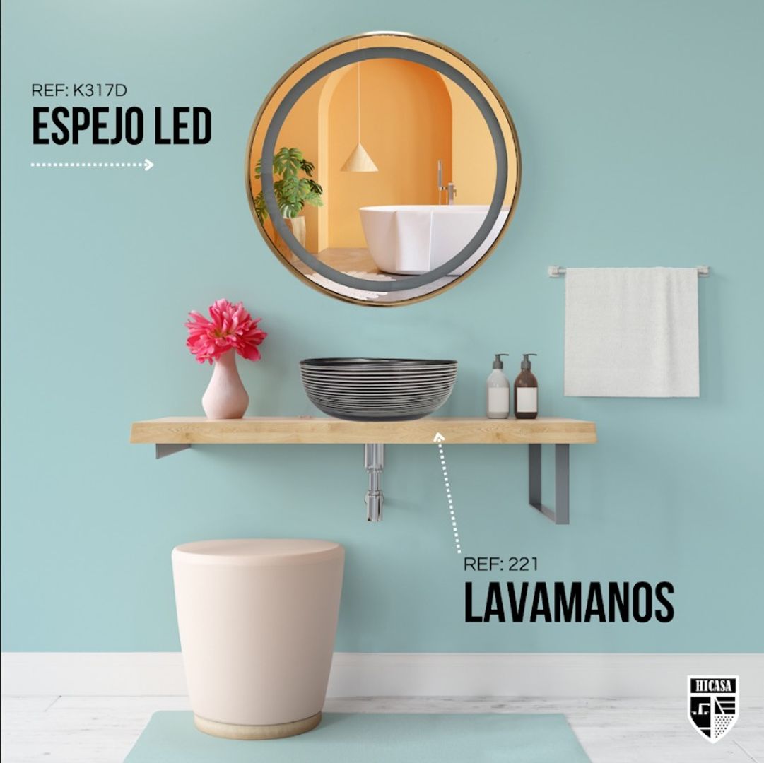 LAVAMANOS ARTESANAL NEGRO