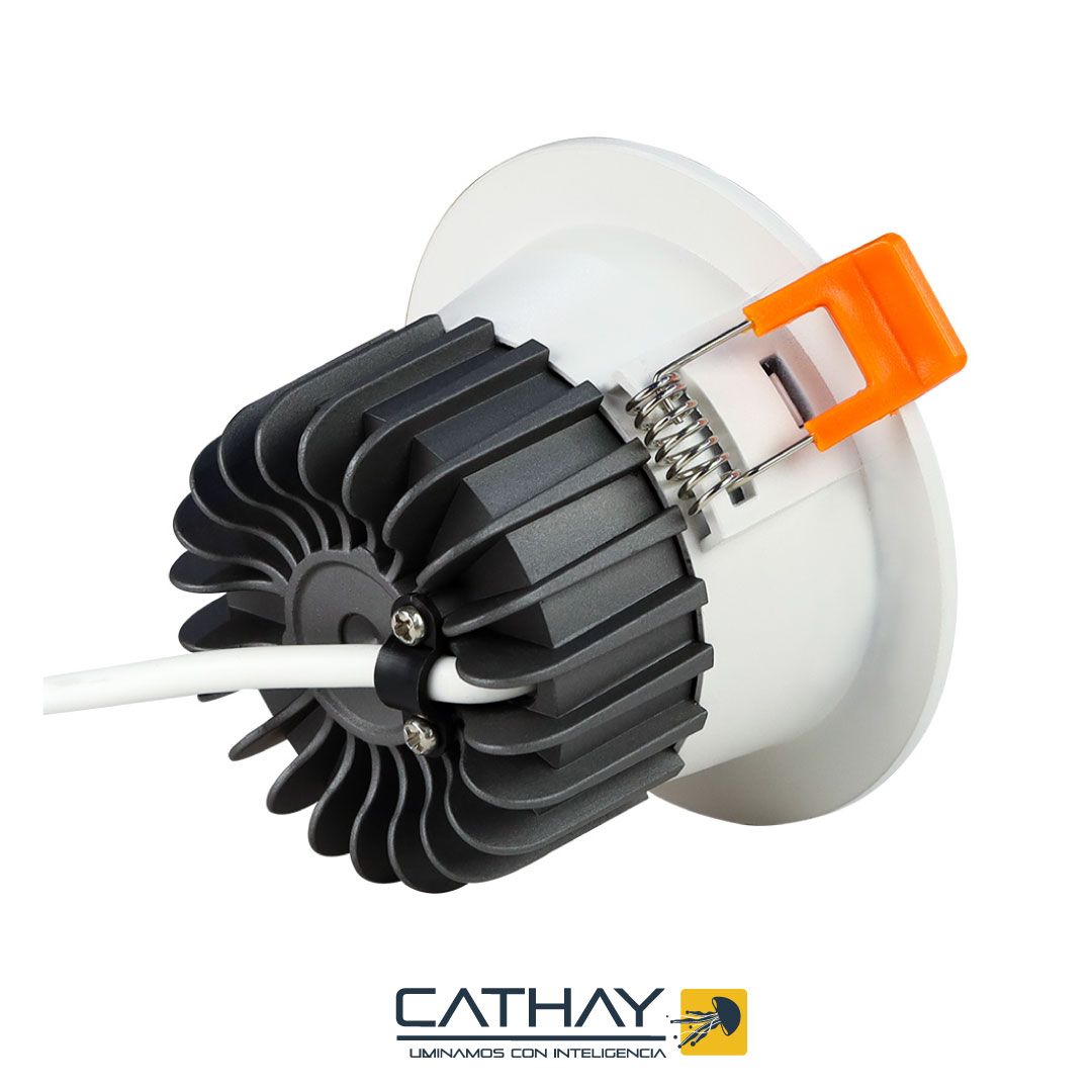 DOWNLIGHT RECESADO CAMBIO DE BRILLO Y TEMPERATURA CCT+RGB 6W