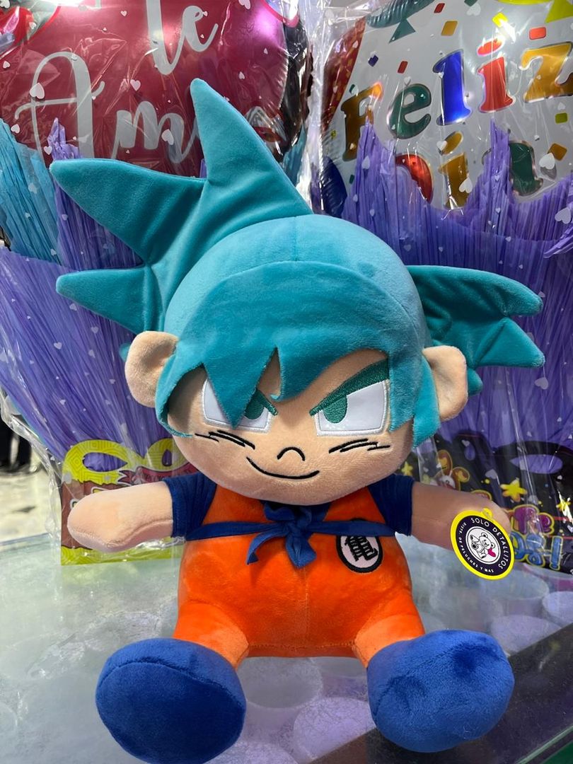 GOKU PELO AZUL 30CM