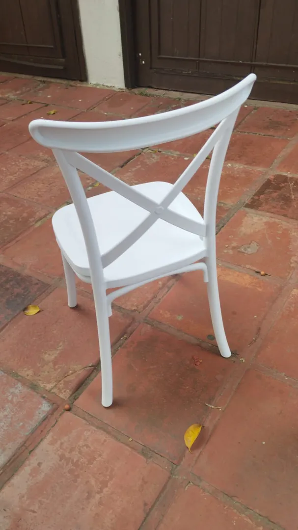 SILLAS DE NIÑO BLANCAS -  CROSS BACK