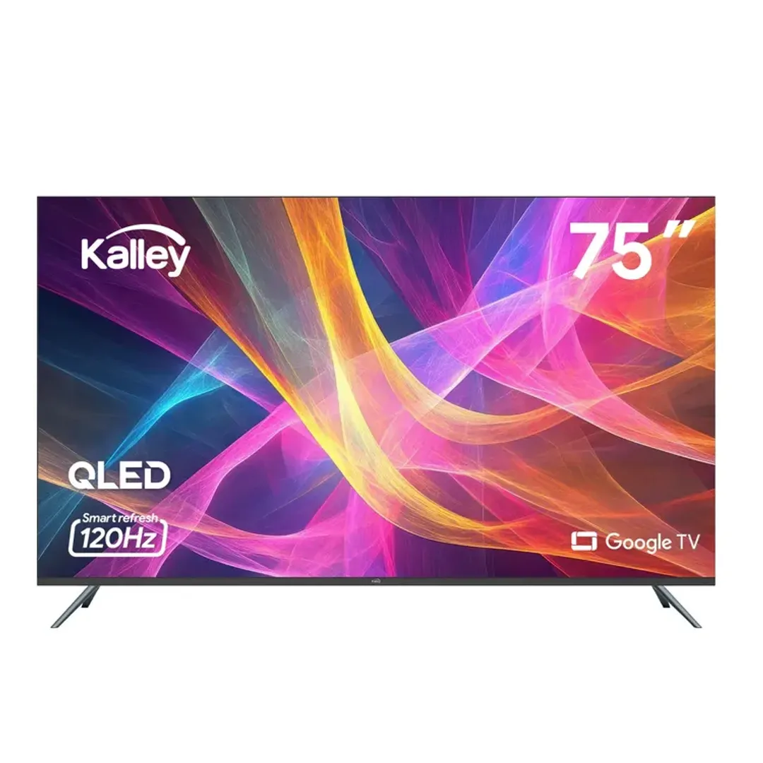 LED KALLEY 75" GOOGLE 4K QLED CONTROL VOZ