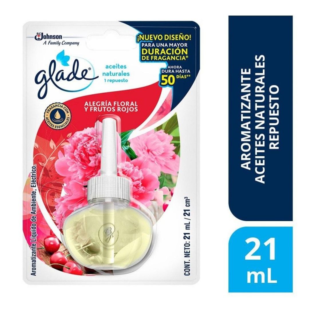 P. GLADE ACEITES FLORAL Y F. ROJOS REPUESTO X 1 UNIDAD X 21 ML