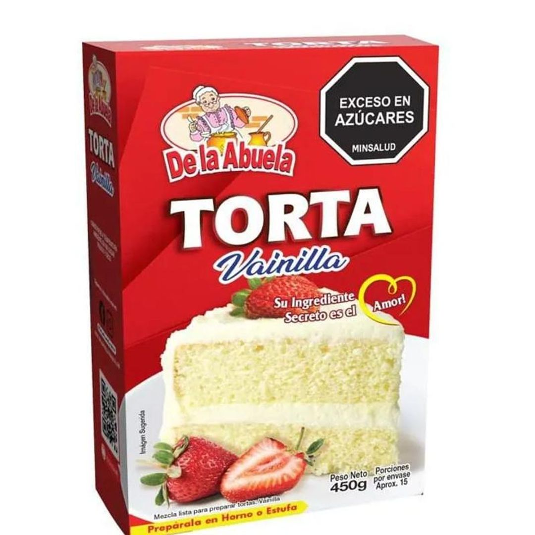 TORTA VAINILLA LA ABUELA*450G