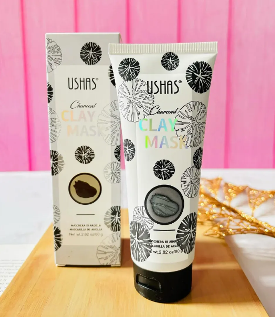 MASCARILLA DE ARCILLA CON CARBON USHAS