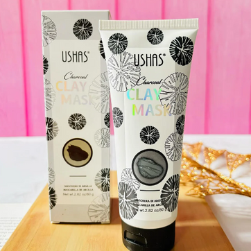 Imagen del producto MASCARILLA DE ARCILLA CON CARBON USHAS