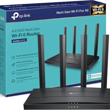 Imagen del producto Router TP-Link 4 antenas 5G Gigabyte AX12