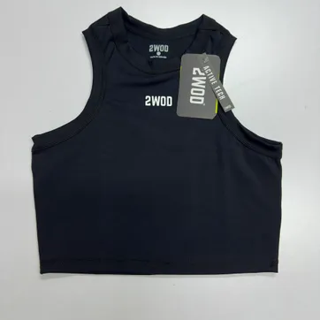 CROP TOP NEGRO TML - imagen 1