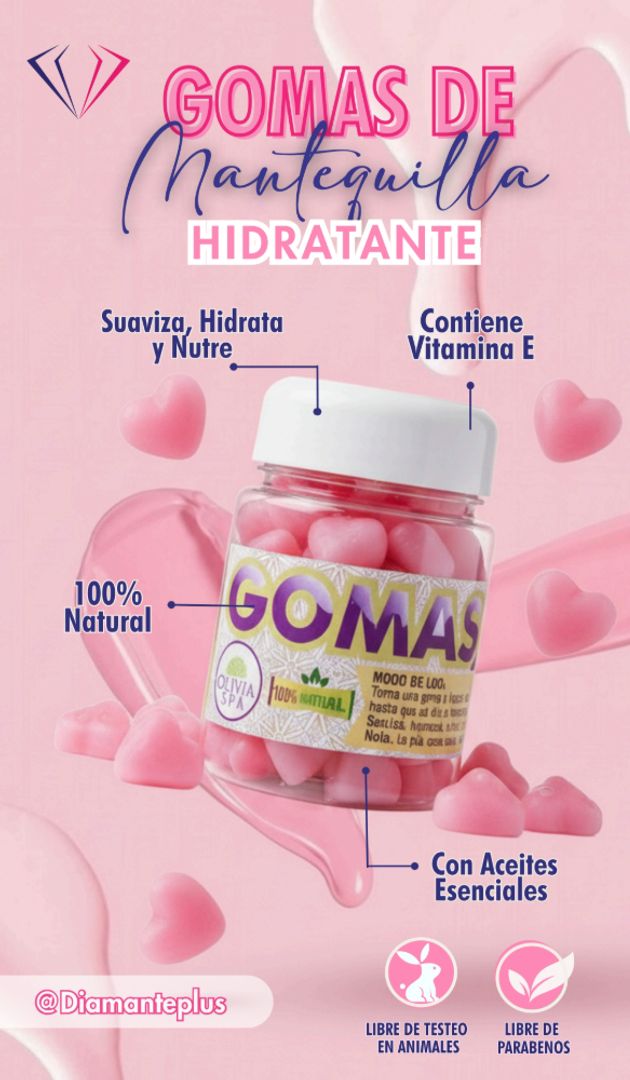 Gomas Hidratantes 