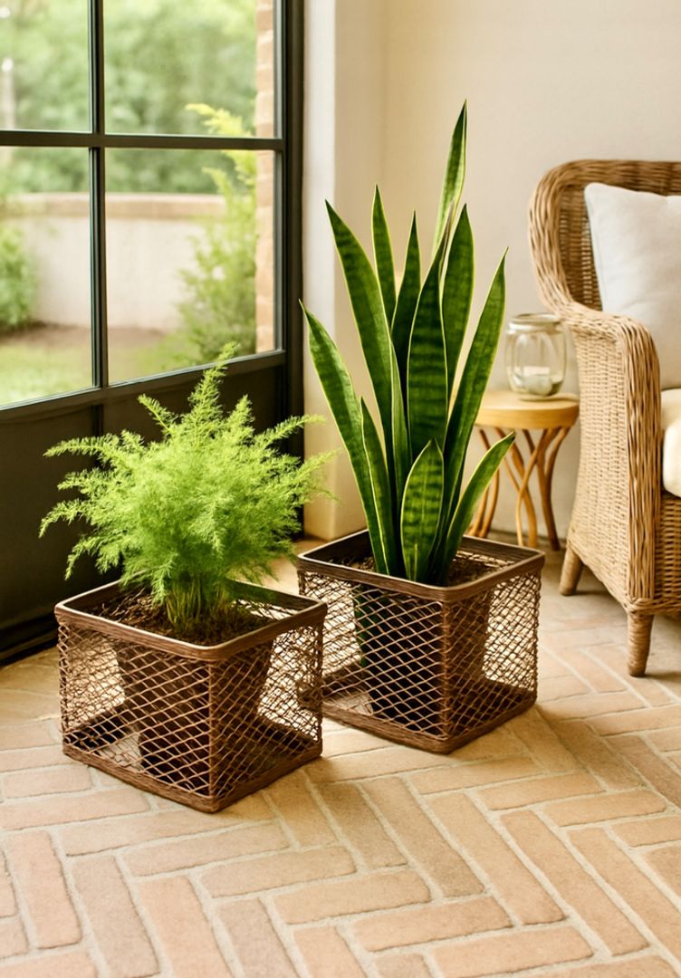 Canasto Alambre & Hierro 