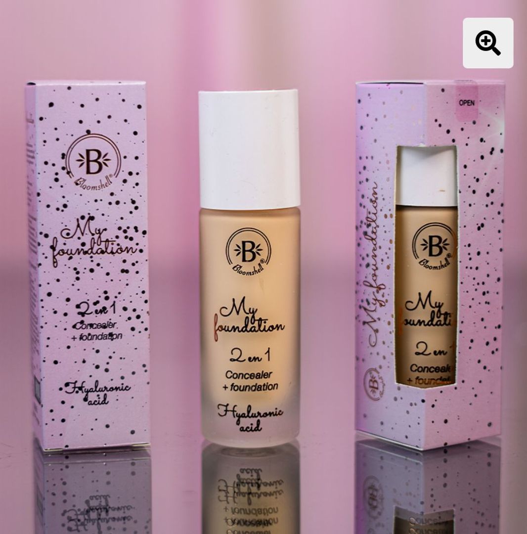 Base 2 en 1 bloomshell 