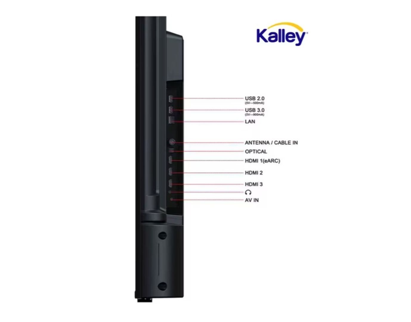 TELEVISOR KALLEY 50''  50GQ405A QLED 4K