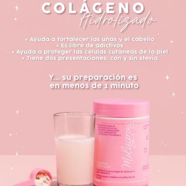 Colageno Hidrolizado Sin Stevia Milagros  - imagen 7