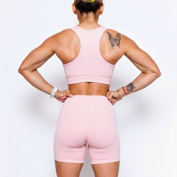  Conjunto top + short tiro alto - imagen 1