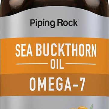 Aceite de espino amarillo con Omega 7 4.400mg 90 softgels Piping Rock - imagen 1