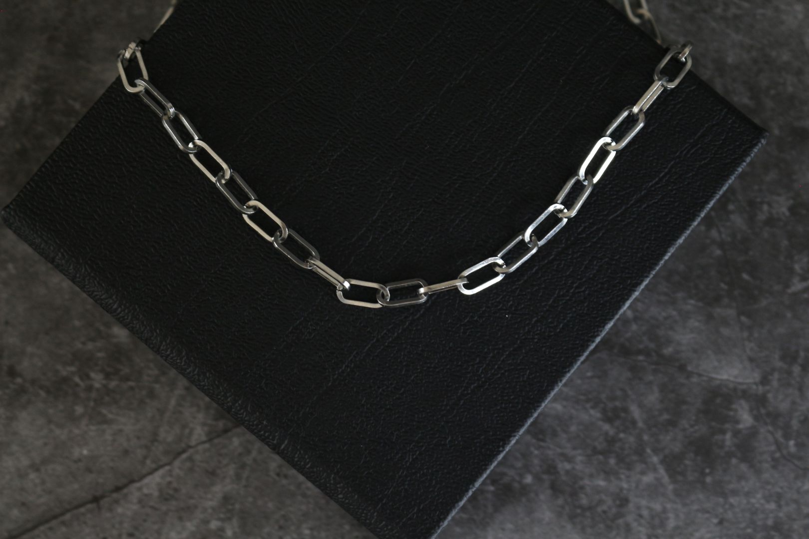 Cadena forzada 5 mm- Silver