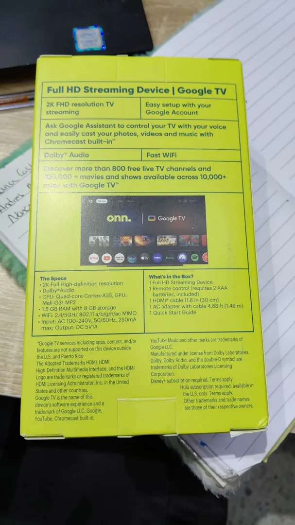 WATCH ONN 2K ORIGINAL