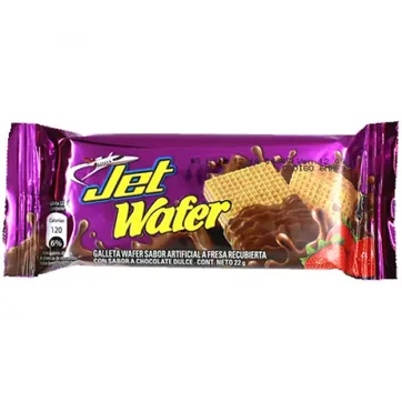 Imagen del producto JET WAFER FRESA*22G