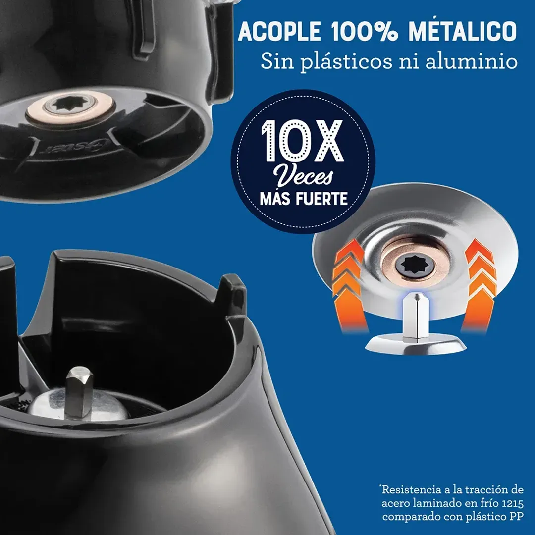LICUADORA OSTER VASO DE VIDRIO PERILLA NEGRA KALIMAN