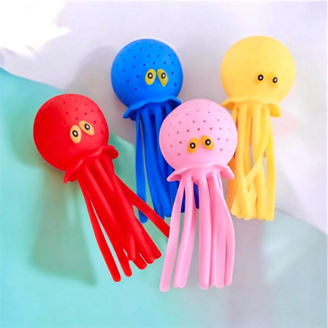 Squishy pulpo agua