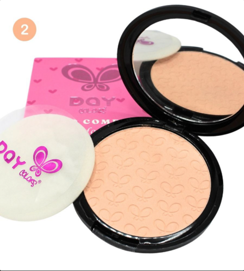 POLVO COMPACTO ACABADO NATURAL DAY COLORS 