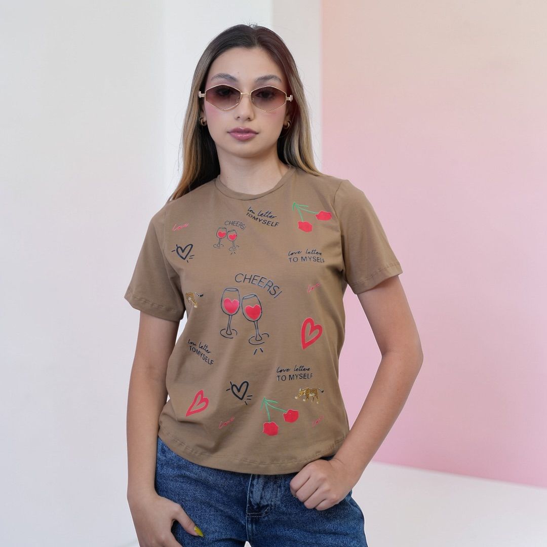 Camiseta Cerezas