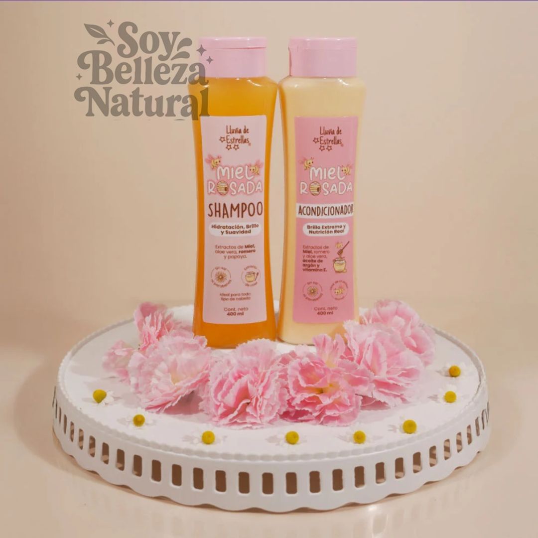 SHAMPOO+ACONDICIONADOR MIEL ROSADA