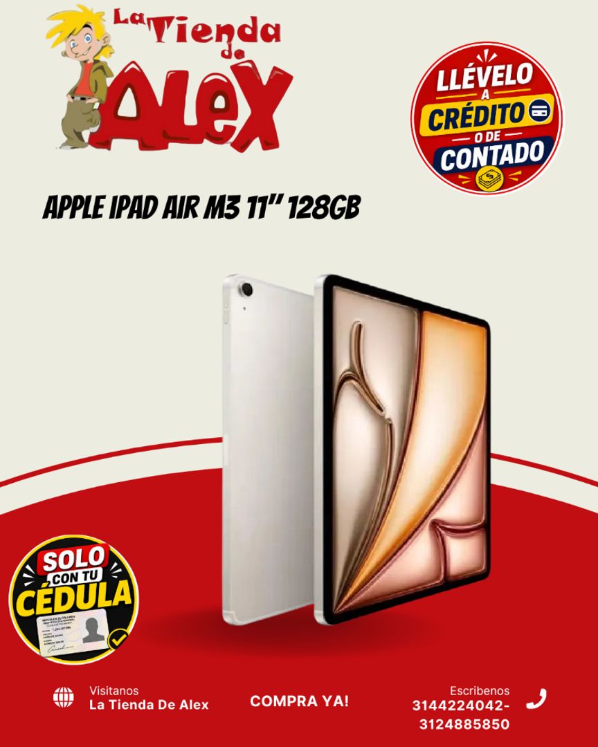 Apple iPad Air M3 11" 128GB