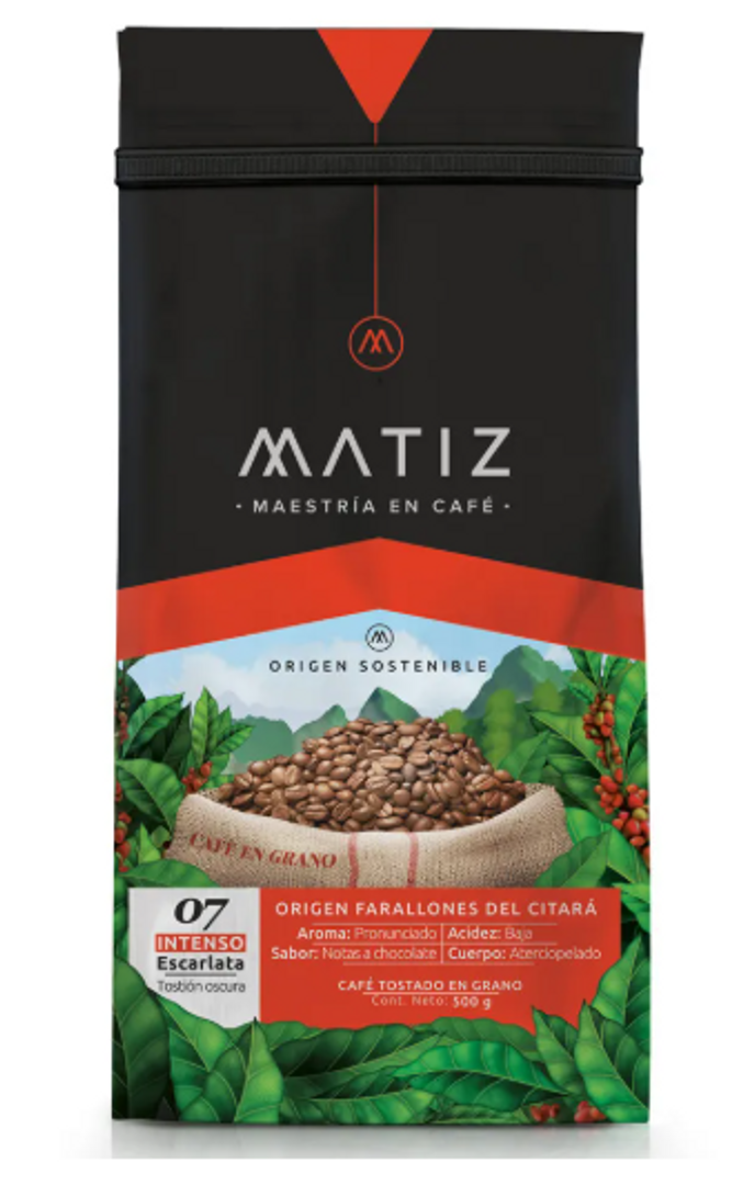 CAFE MATIZ INTENSO ESCARLATA GRANO*500G