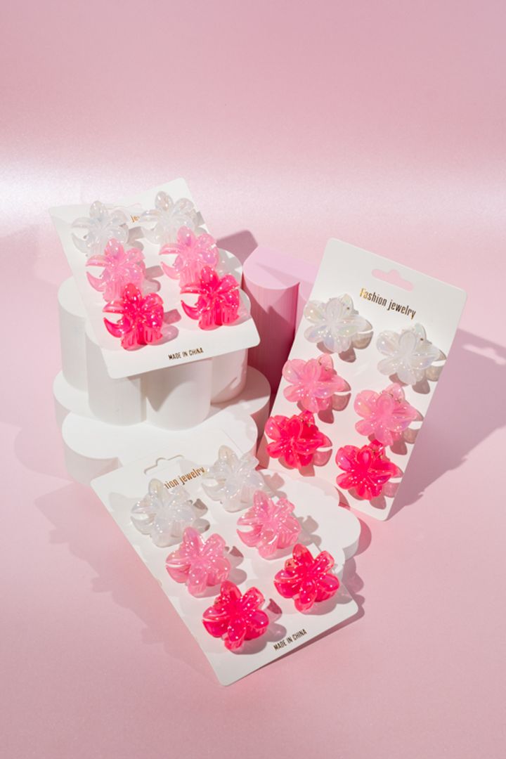 MINI CAIMÁN FLOR ROSA