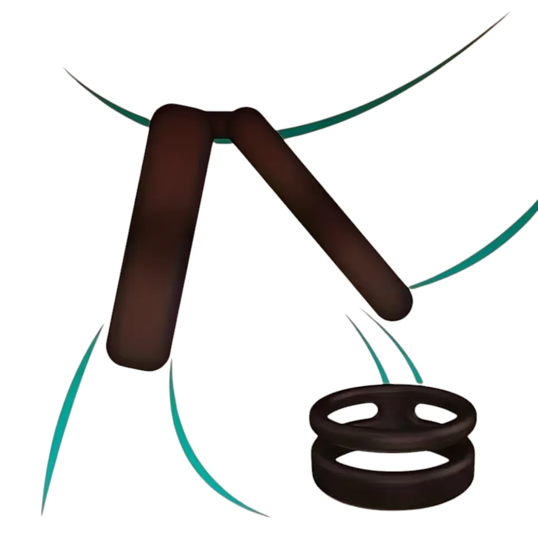 ANILLO DE PENE DOBLE SILICONADO ELÁSTICO