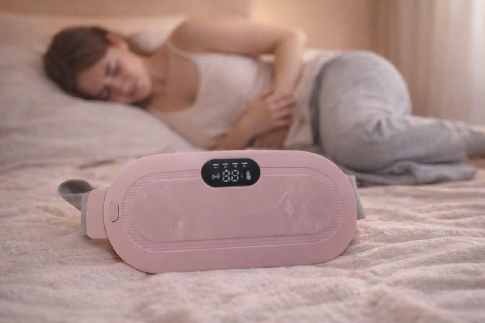 CINTURON DE COLICOS RECARGABLE