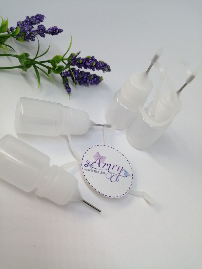 Tarro Plástico 5ml Punta Aguja 