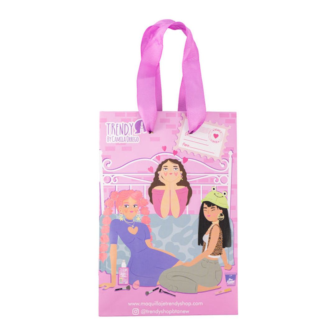 BOLSA PAPEL MORADA PEQUEÑA