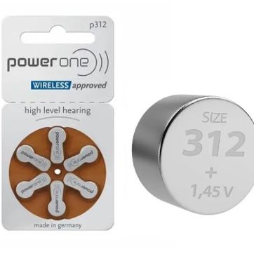 Imagen del producto Pila PR41 312 Power One