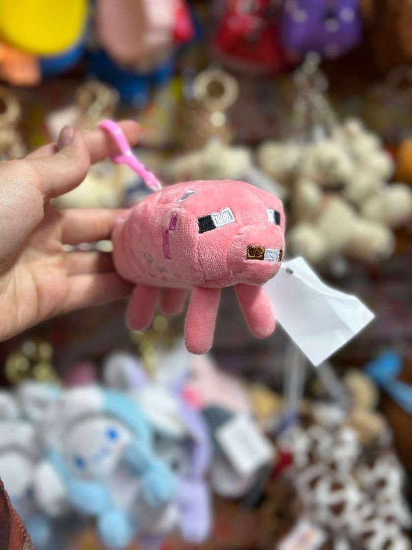 LLAVERO PELUCHE MINECRAFT