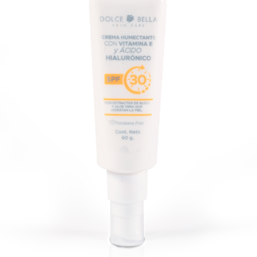 Imagen del producto Crema humectante con filtro solar SPF 30
