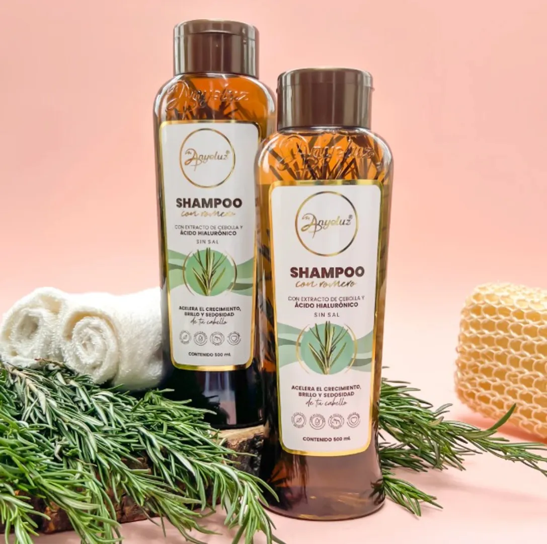 Shampoo con Romero Anyeluz