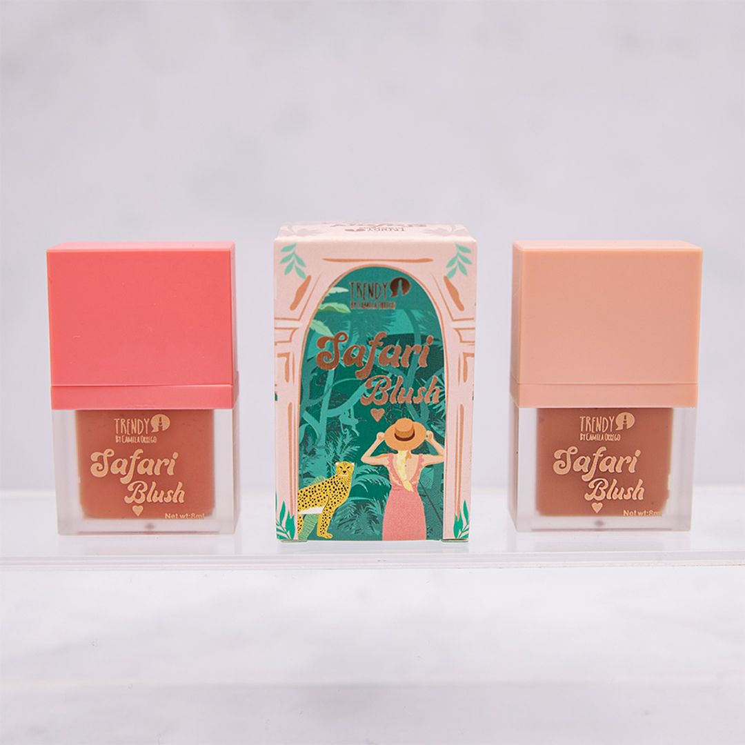 KIT DUO RUBOR LIQUIDO SAFARI BLUSH TRENDY