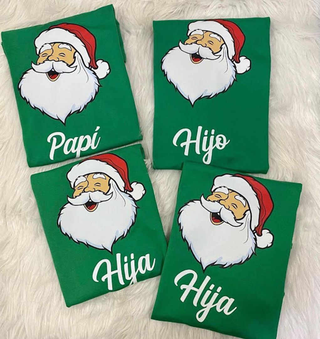 CAMISETA NAVIDEÑA FAMILIA 