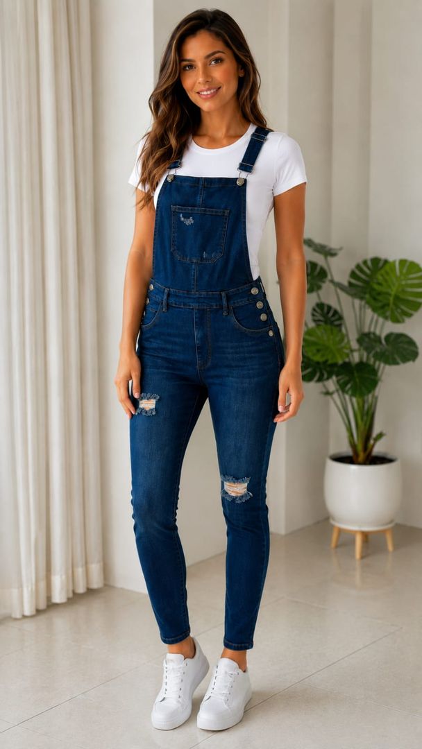 Overol de jeans
